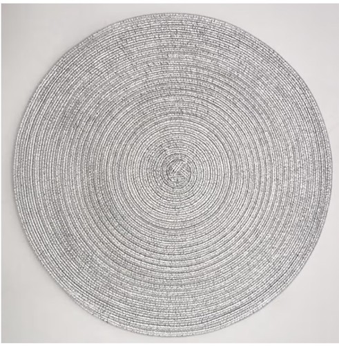 Round placemats set 4 - round,