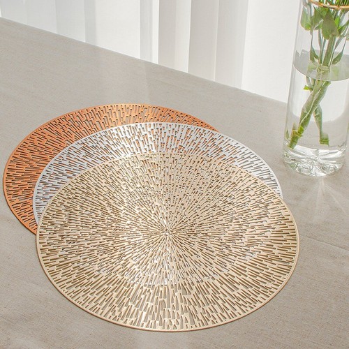Round metallic finish - round,