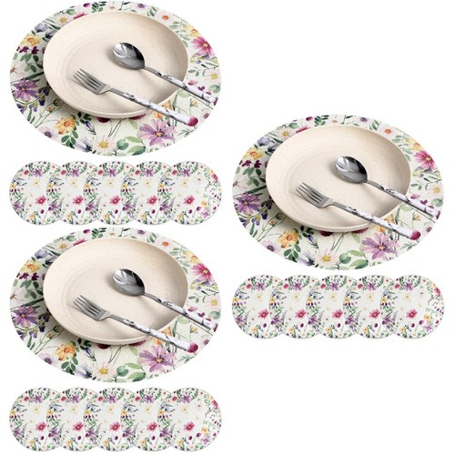 Reusable linen placemats - reusable,