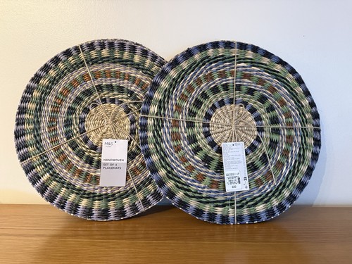 Home handwoven placemats - m&s,