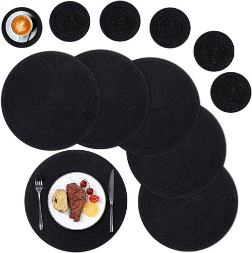 Set round placemats and - set,