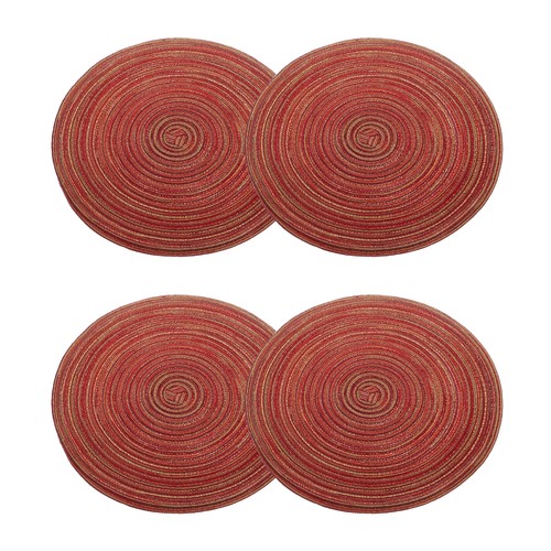 Pcs red round braided - pcs,