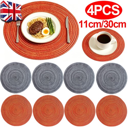4pcs heat resistant - heat, round