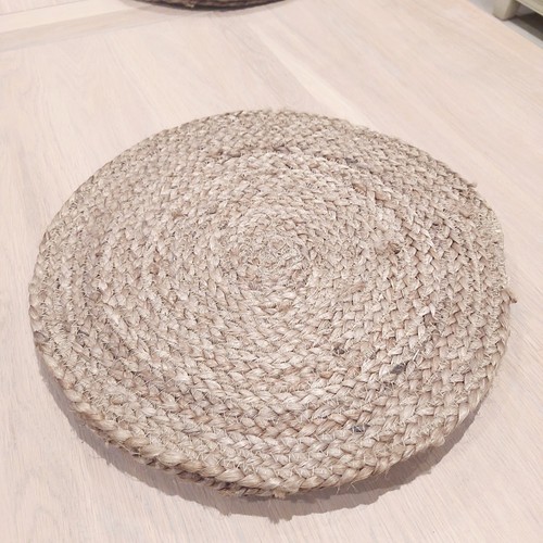 Set round woven - set, jute