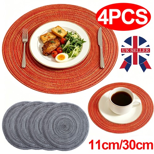 4pcs heat resistant - resistant, round