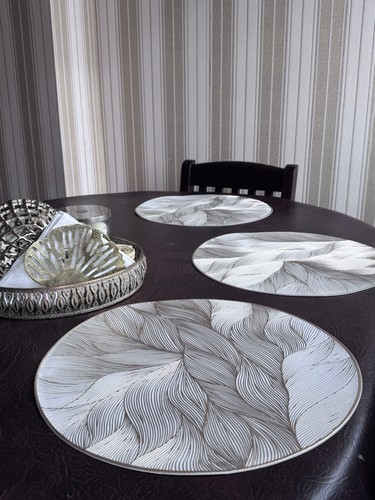 Set gold pvc leaf - set,