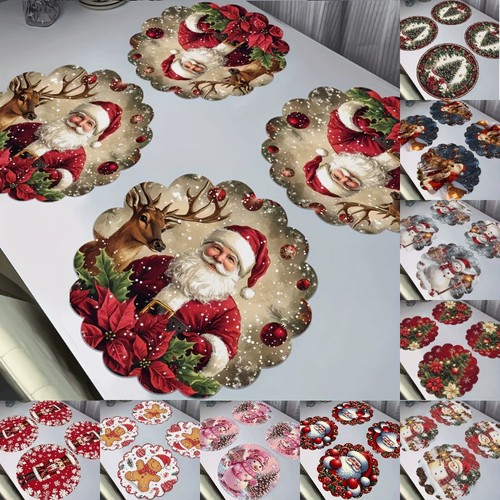 Christmas placemats set - christmas,