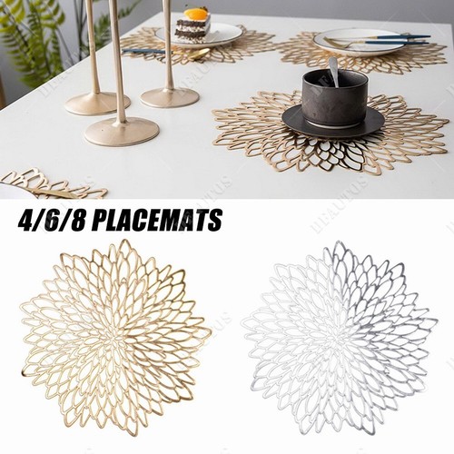 Placemats set chargers - set,